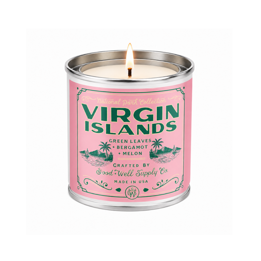 Virgin Islands National Park Candle