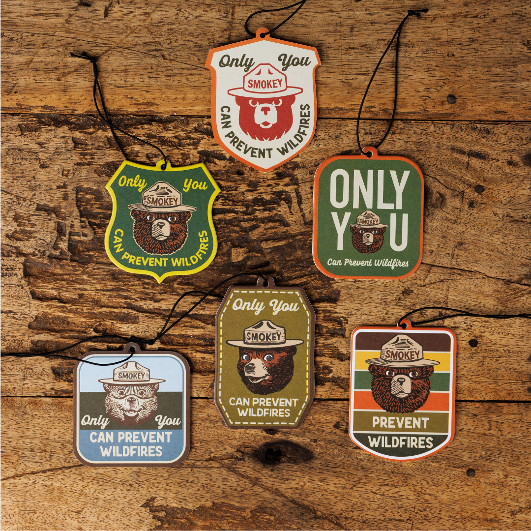 Smokey Bear Air Freshener - Pine & Sage