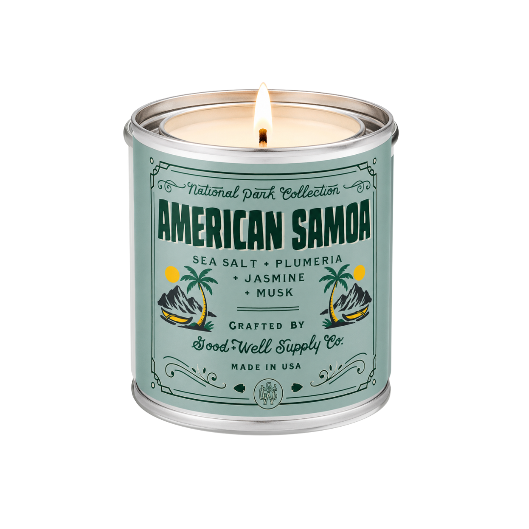 National Park of American Samoa Candle