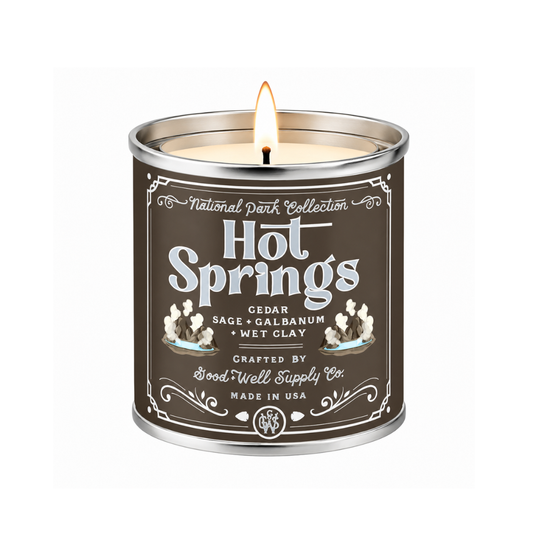 Hot Springs National Park Candle