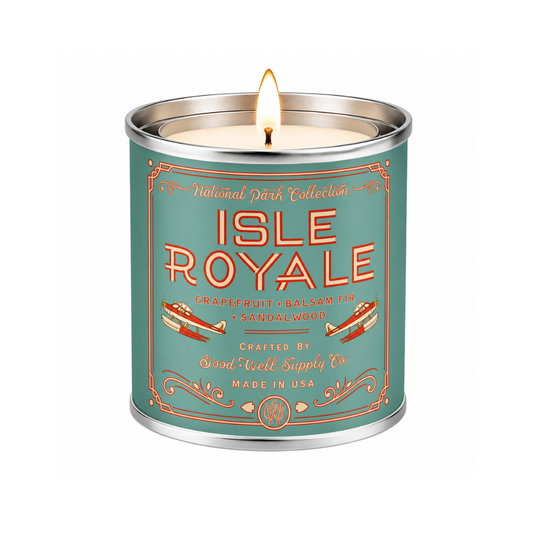 Isle Royale National Park Candle