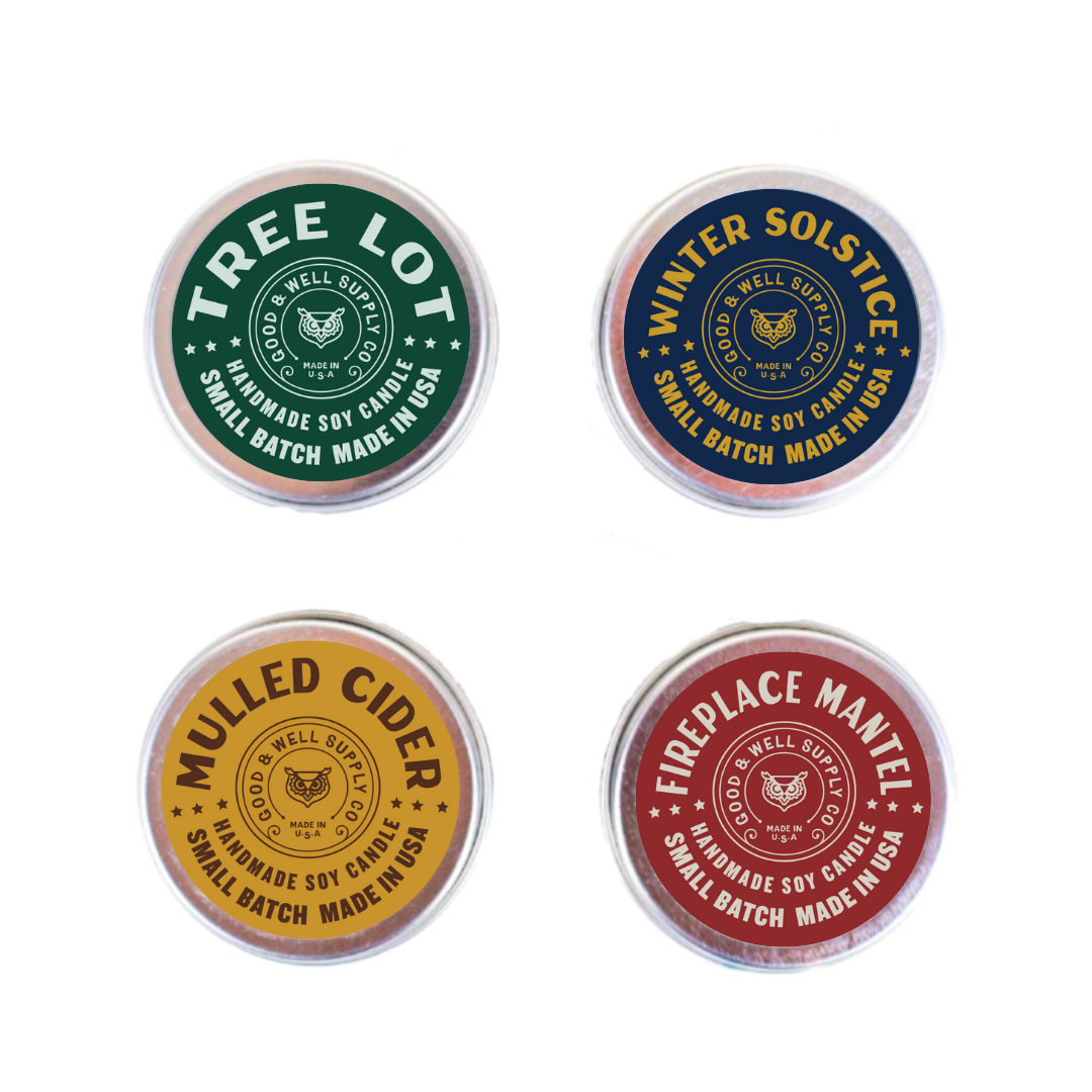 Happy Place Holiday Candle Sampler Set