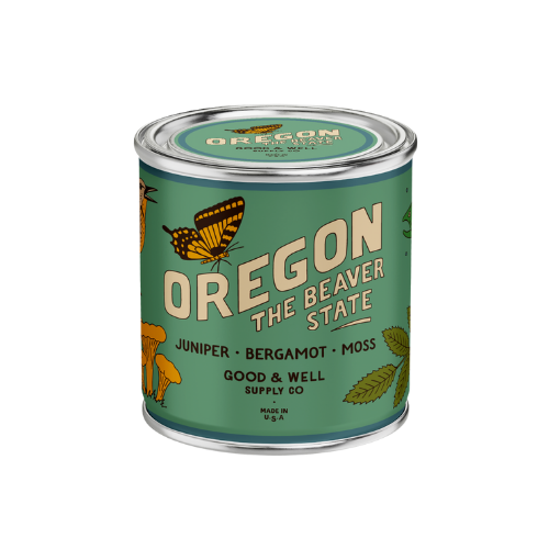Oregon State Candle