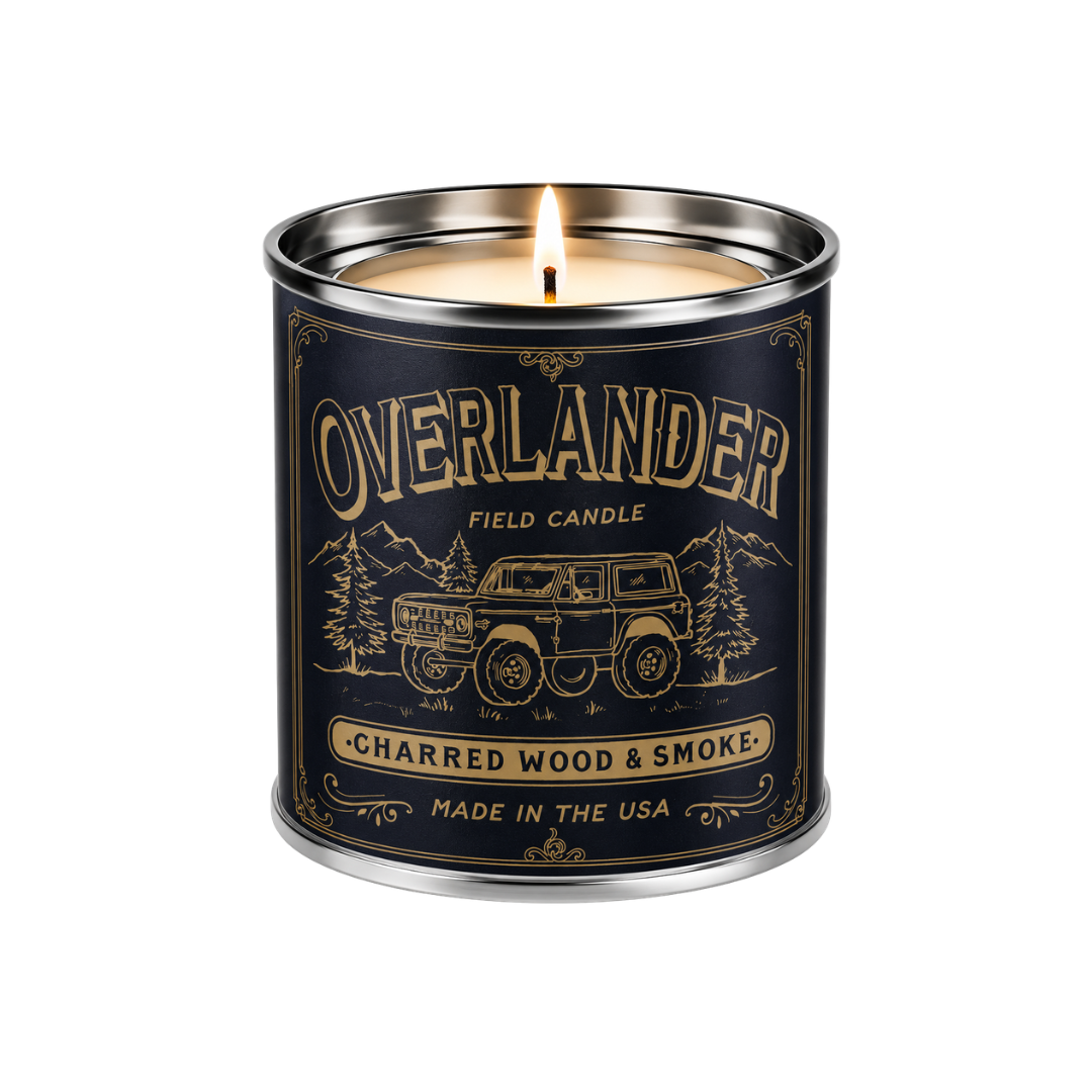 Overlander Field Candle