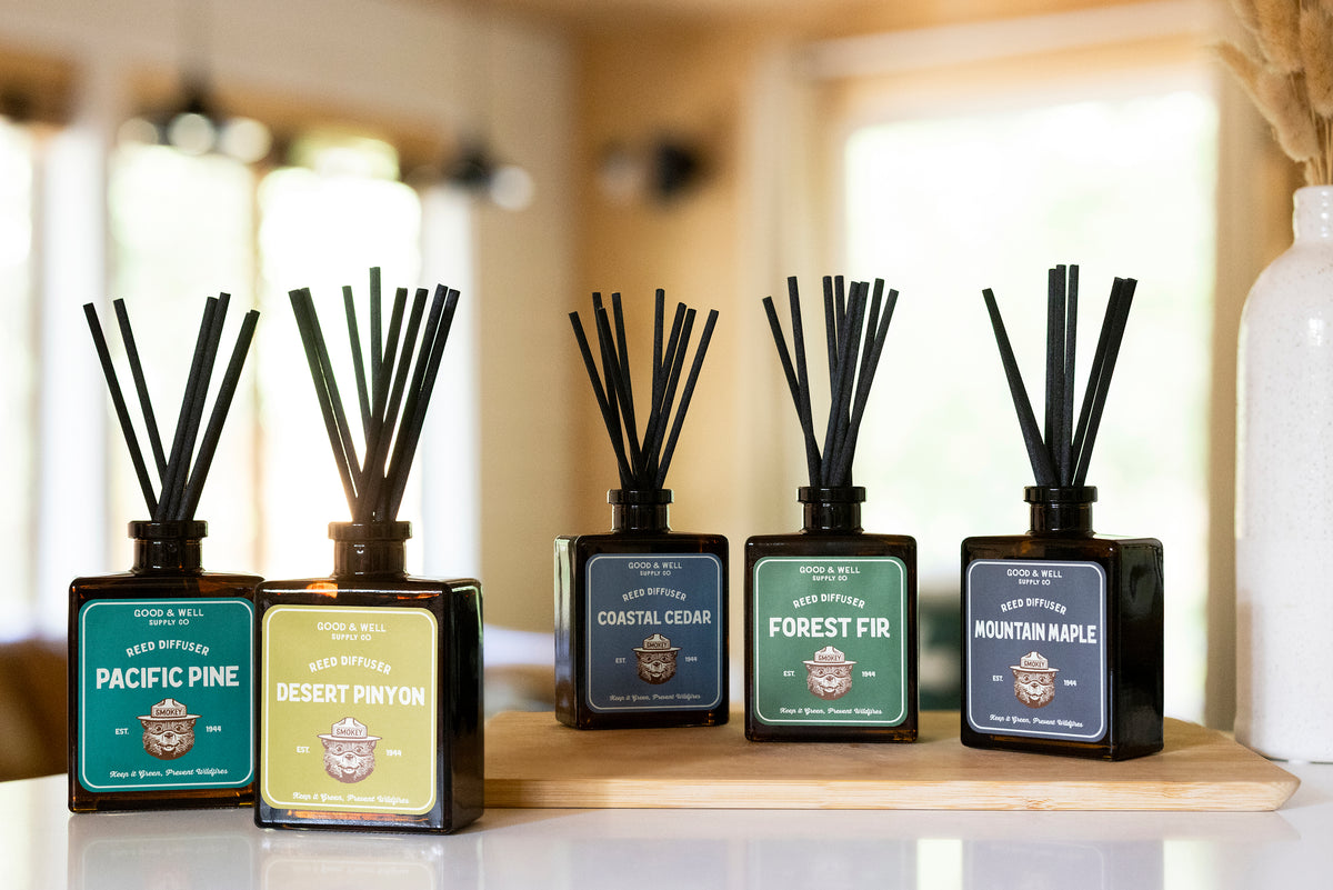 Desert Pinyon Smokey Bear Reed Diffuser
