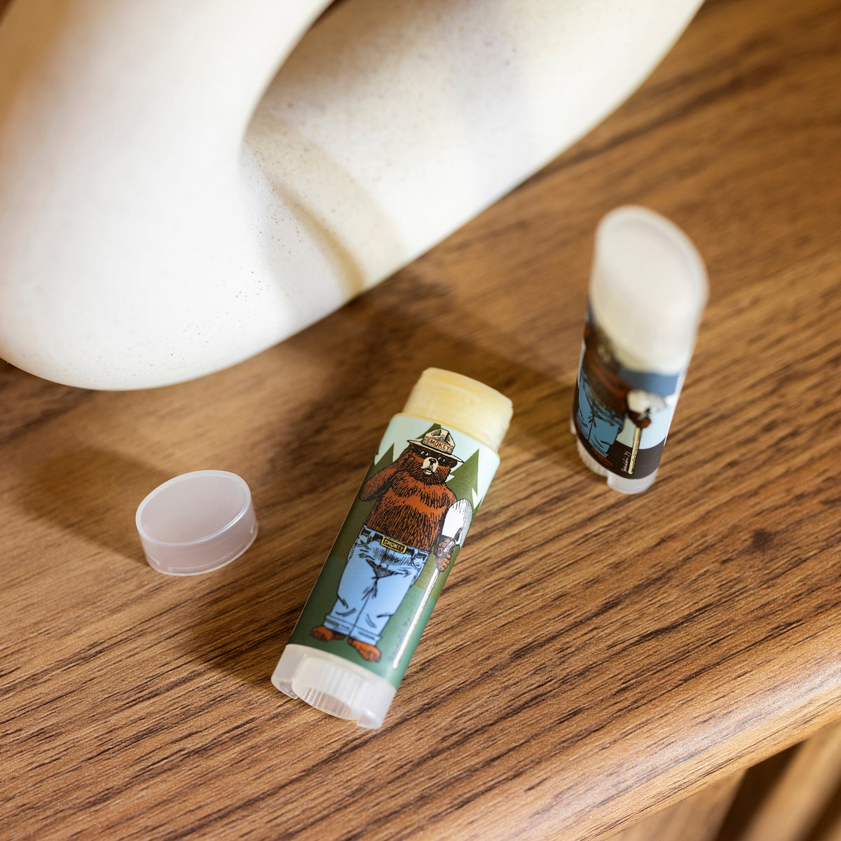 Peppermint Smokey Bear Lip Balm