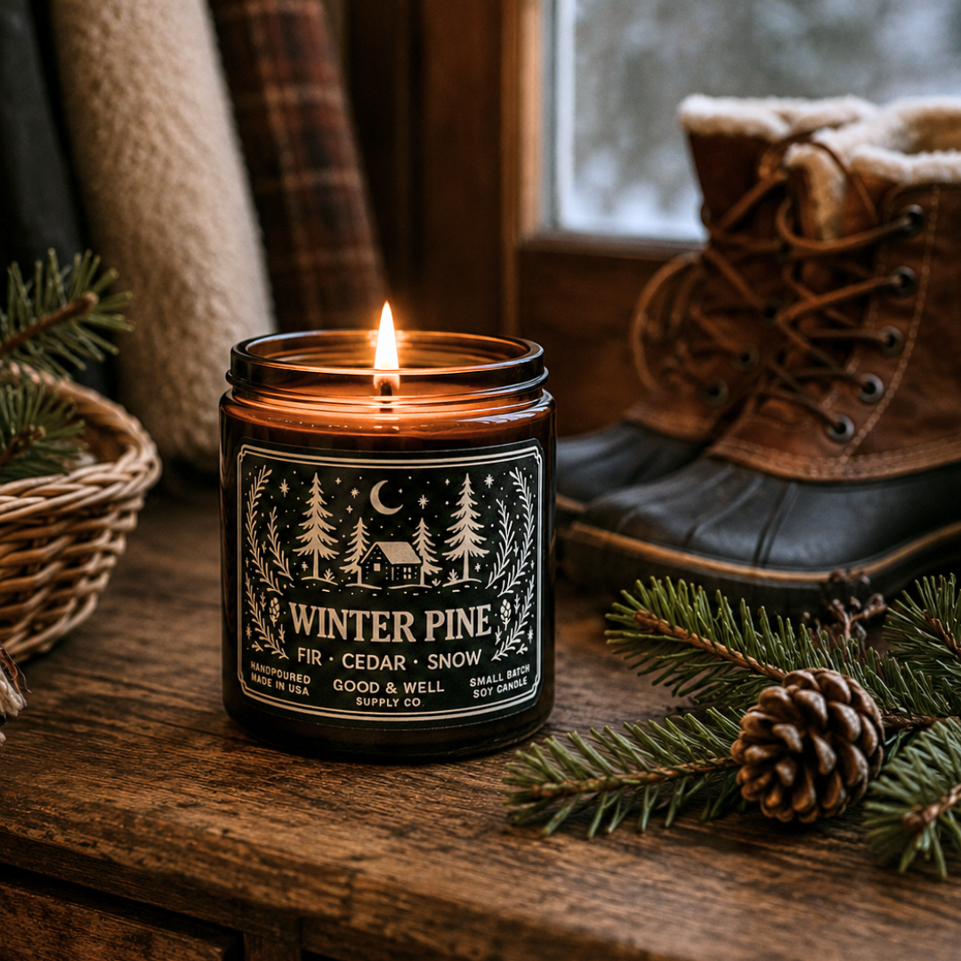Winter Pine Soy Candle