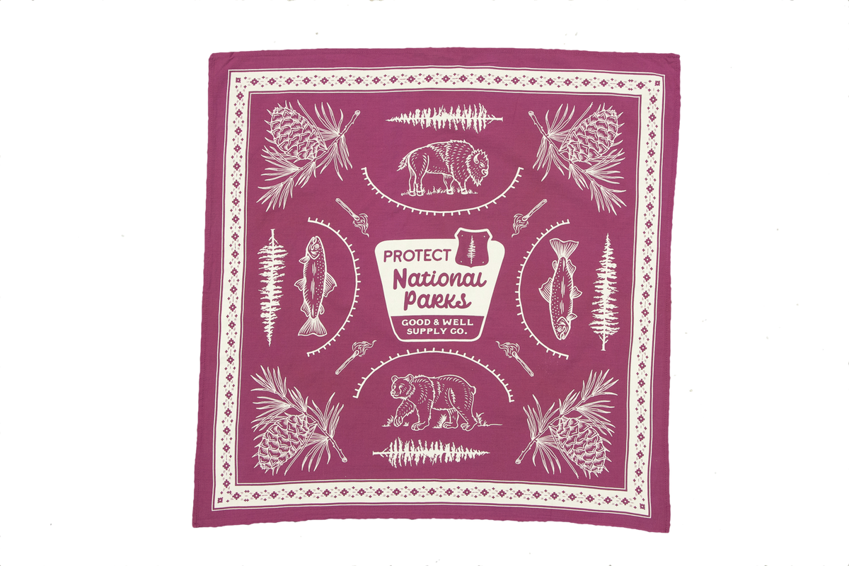 Maroon Service Bandana